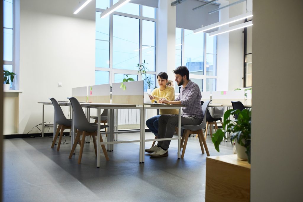 Marketing experts developing strategy